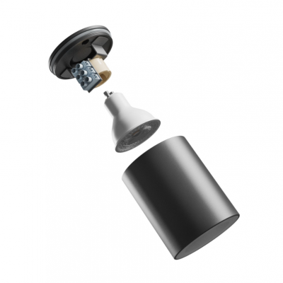 Oprawa natynkowa CHLOE GU10 IP44 70X90MM czarny Spectrum Led  (SLIP005065)